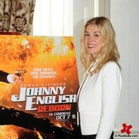 Rosamund Pike at a photocall for the release of Johnny English Reborn | Picture 74943